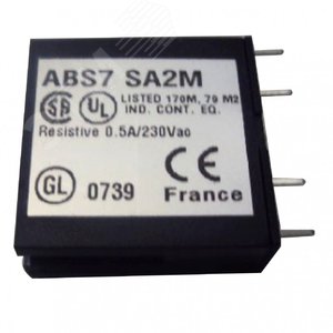 Реле статическое 24-240В AC 0.5А 10мм (ABS7SA2M) - Schneider Electric