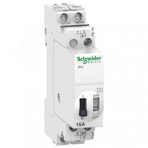 ИМПУЛЬСНОЕ РЕЛЕ iTLI 16A 1НО 1НЗ 24В АС 50-60ГЦ 12 | A9C30115 | Schneider Electric 2