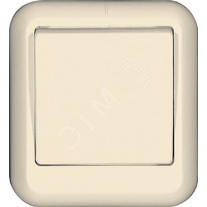 ПРИМА Выключатель наружный одноклавишный бежевый - Schneider Electric