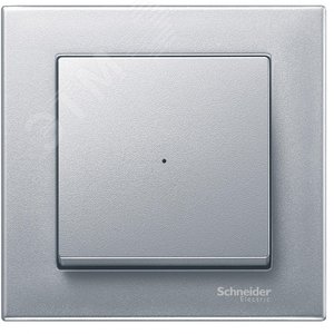 SM, КЛАВИША ДЛЯ МОДУЛЯ 1 КН. ВЫК, АЛЮМ. | MTN625160 | Schneider Electric - фото 3