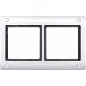 РАМКА 2 ПОСТА, С БОЛТАМИ, AQUADESIGN, ЦВЕТ ПОЛЯРНО-БЕЛЫЙ | MTN401219 | Schneider Electric - фото 6