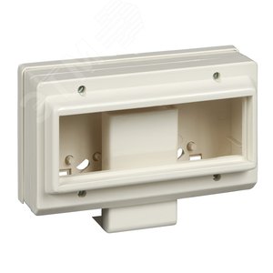 Коробка установочная на 3-поста 45X45 для миниканалов (ETK20597) - фото 2