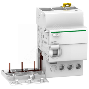 Блок дифференциальной защиты Vigi iC60 3П 25A 100mA A - Schneider Electric