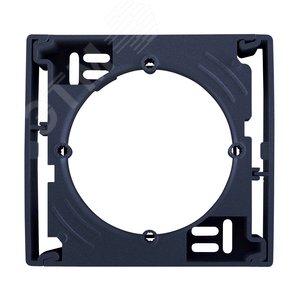 Sedna Коробка одноместная для наружного монтажа графит (SDN6100170)