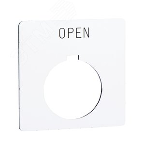 ПЛАСТ. МАРКИРОВ. ПЛАТА ДЛЯ СЕРИИ 9001 9001KN109WP | 9001KN109WP | Schneider Electric 3