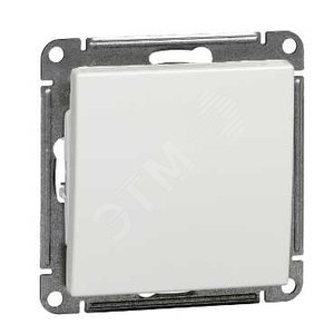 Wessen 59 Белый Выключатель 1-клавишный, 10А | VS110-155-1-86 | Schneider Electric - Schneider Electric