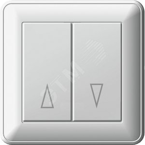 Wessen 59 Белый Выключатель жалюзийный (сх.4) (в сборе) | VS416-253-18 | Schneider Electric - Schneider Electric