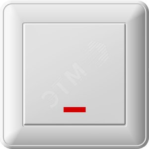 Wessen 59 Сл. кость Переключатель 1-клавишный перекрестный с подсветкой (сх.7) (в сборе) | VS716-159-28 | Schneider Electric