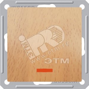W59 Кросс-переключатель скрытый без рамки с индикацией бук - Schneider Electric