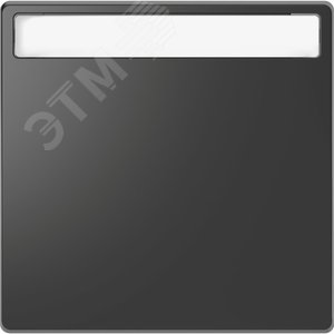 Клавиша одинарная D-Life с полем для надписи антрацит SD (MTN3360-6034) - Schneider Electric