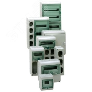 Щит KAEDRA IP65 8 модулей + 2 отверстия розетка 63А - фото 3