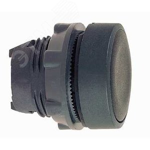 Головка кнопки с потайным толкателем черная (ZB5AA2) 4