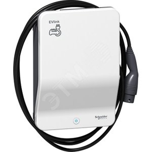 Зарядная станция компактная с кабелем WALLBOX STD ATT CABLE T2 7,4kW - Schneider Electric