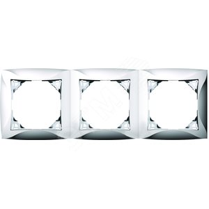 ДУЭТ Рамка 3 поста бежевая - Schneider Electric
