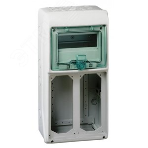Щит KAEDRA IP65 8 модулей + 2 отверстия розетка 63А - фото 4