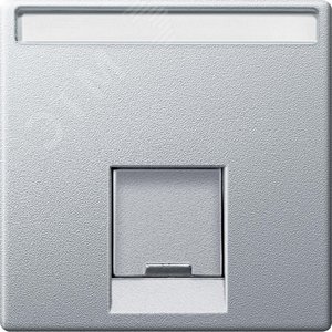 Центральная плата для розетки алюминий (MTN465860) - Schneider Electric