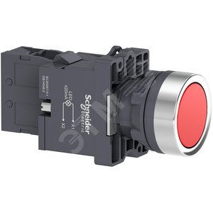 КНОП.СПОДС.СLED220В.КРАСН.1НO - Schneider Electric