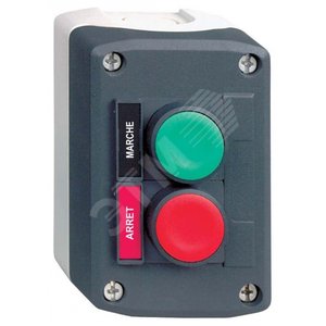 Пост кнопочный 2 кнопки с возвратом - Schneider Electric