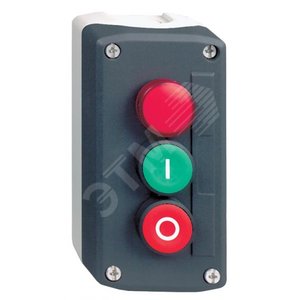 КНОПОЧНЫЙ ПОСТ 2 КН. С ВОЗВР. С ПОДСВ. XALD363B | XALD363B | Schneider Electric