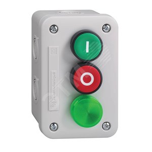 Пост кнопочный 2 кнопки зеленая красная - Schneider Electric