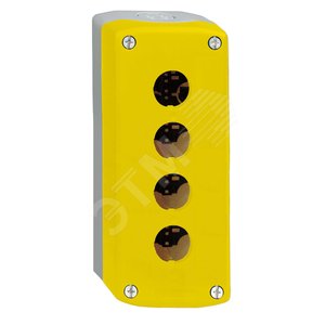 КНОПОЧНЫЙ ПОСТ ЖЕЛТЫЙ 4 КНОПКИ