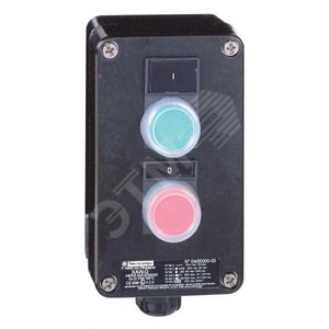 КНОПОЧНЫЙ ПОСТ МЕТАЛ. 1 КН. ПУСКА ATEX XAWF210EX | XAWF210EX | Schneider Electric