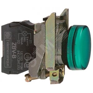 СИГНАЛЬНАЯ ЛАМПА 22ММ 48-120В XB4BVG3 | XB4BVG3 | Schneider Electric - Schneider Electric