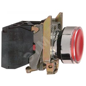 КНОПКА 22ММ 220В С ВОЗВ. С ПОДСВ. XB4BW3465 | XB4BW3465 | Schneider Electric