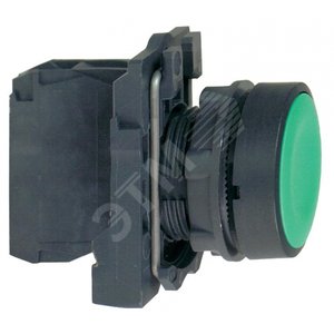 КНОПКА 22ММ ЗЕЛЕНЯЯ С ВОЗВРАТОМ XB5AA31 | XB5AA31 | Schneider Electric