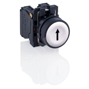 КНОПКА 22ММ БЕЛАЯ С ВОЗВРАТОМ | XB5AA3341 | Schneider Electric