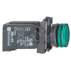 СИГН. ЛАМПА 22ММ 120В ЗЕЛЕНАЯ | XB5AV33 | Schneider Electric