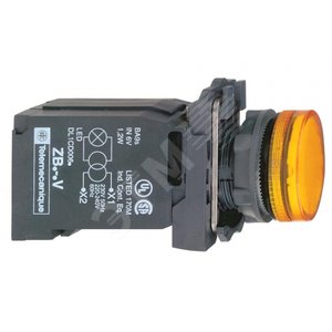 СИГН. ЛАМПА 22ММ 230В ЖЕЛТАЯ XB5AV45 | XB5AV45 | Schneider Electric