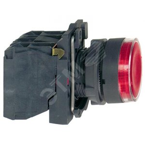 КНОПКА 22ММ 24В КРАСНАЯ С ПОДСВЕТКОЙ XB5AW34B5 | XB5AW34B5 | Schneider Electric