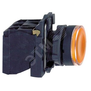 КНОПКА 22ММ 230-240В ЖЕЛТАЯ С ПОДСВЕТКОЙ | XB5AW35M5 | Schneider Electric