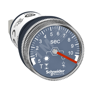 Таймер, отверстие 22мм, задержка срабатывания, 220В, 0.5-10с - Schneider Electric