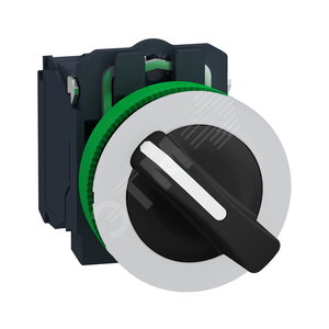 ПЕРЕКЛЮЧАТЕЛЬ 22ММ 2 ПОЗИЦИИ, ЗАПОДЛИЦО, 1НО, ПЛАСТИК C1