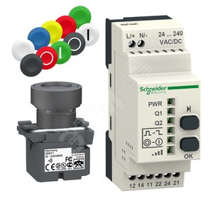 Приемник и беспроводная кнопка AC/DC (XB5RFA02)