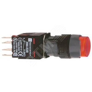 КНОПКА 16ММ КРАСНАЯ С ПОДСВЕТКОЙ XB6AE4B5B | XB6AE4B5B | Schneider Electric