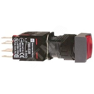 Кнопка 16мм 12-24В красная с подсветкой - Schneider Electric