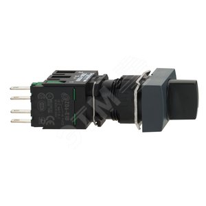 ПЕРЕКЛЮЧАТЕЛЬ 16ММ 2 ПОЗИЦИИ КВАДР. XB6DD221B | XB6DD221B | Schneider Electric - Schneider Electric