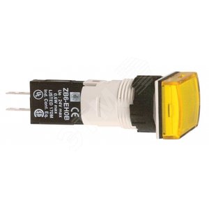 Лампа сигнальная 16ММ 12-24В желтая с диодом (XB6DV5BB)