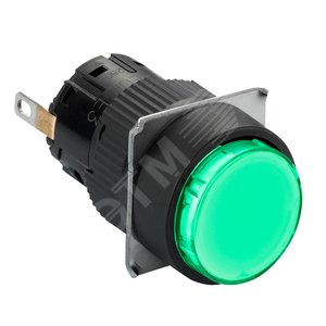 Лампа сигнальная круглая LED 24В красная - Schneider Electric