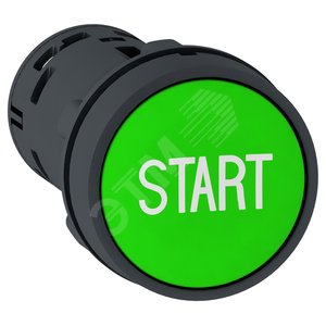 КНОПКА 22ММ ЗЕЛЕНАЯ С ВОЗВР 1НО 