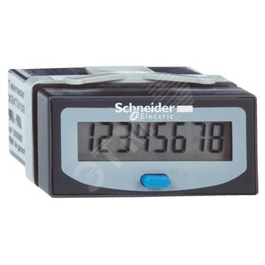 СЧЕТЧИК МОТОЧАСОВ 8 ЦИФР ЖК-Д БАТАРЕЙКА - Schneider Electric