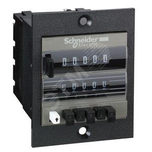 СЧЕТЧИК МЕХ 5 ЦИФР =24В СБРОС РУЧН | XBKP50100U20M | Schneider Electric