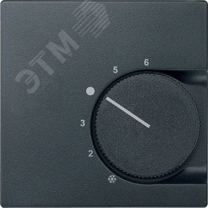 ЦЕНТР. ПЛАТА ТЕРМОРЕГ. С ПЕРЕКЛ., SYSTEM M, ЦВЕТ АНТРАЦИТ | MTN536214 | Schneider Electric - фото 2