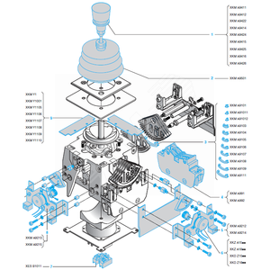 Рукоятка контроллера XKMA9414 - Schneider Electric