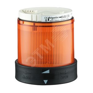 СЕГМЕНТ СВЕТ.КОЛОННЫ 70ММ ОРАНЖЕВЫЙ XVBC35 | XVBC35 | Schneider Electric