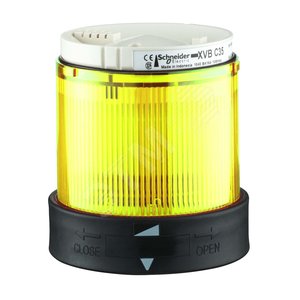 СЕГМЕНТ СВЕТ.КОЛОННЫ 70ММ ЖЕЛТЫЙ XVBC5M8 | XVBC5M8 | Schneider Electric - Schneider Electric