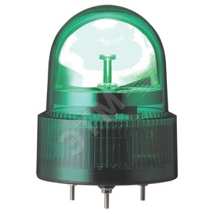 Лампа маячок вращающаяся зеленый 12В AC/DC 120 мм - Schneider Electric
